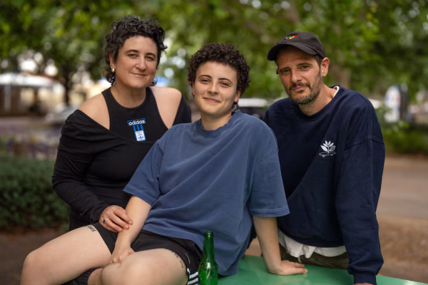 Sophie, Bryan and Aud on Australian Stories